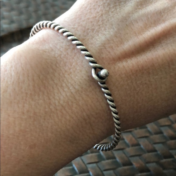 James Avery Jewelry - James Avery Sterling Silver Rope Charm Bracelet